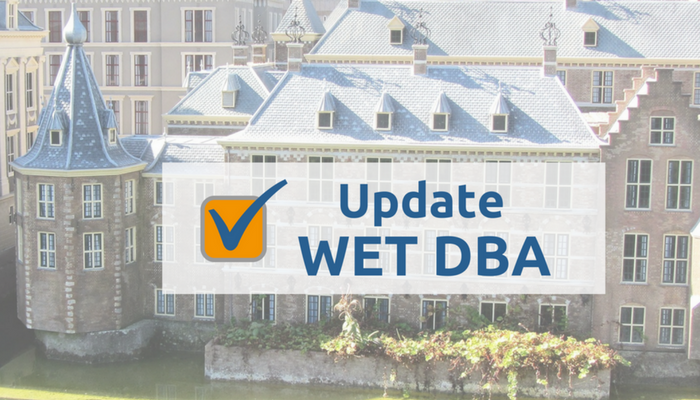 ter info: Update - Handhaving wet DBA wederom uitgesteld